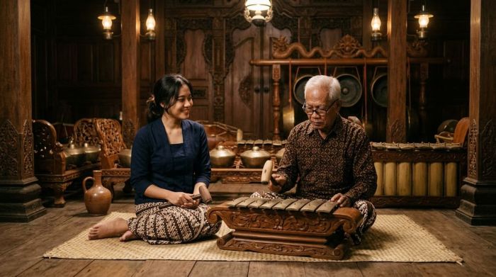 Gamelan di Rumah Sebelah